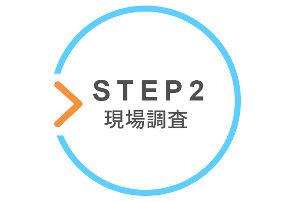 STEP2　現場調査