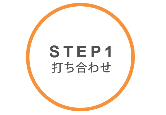 STEP1　打合せ